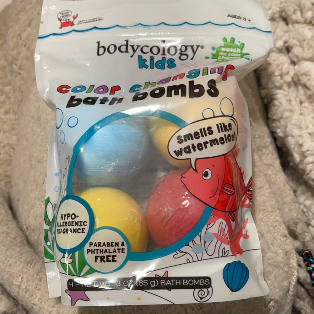 bodycology Kids Color Changing Bath Bombs